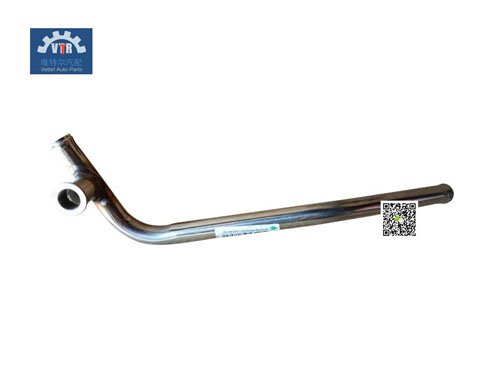 712W61960-0005   暖風(fēng)發(fā)動(dòng)機(jī)出水鋼管  Warm air engine outlet pipe  SINOTRUK  SITRAK  C7H  Engine accessories