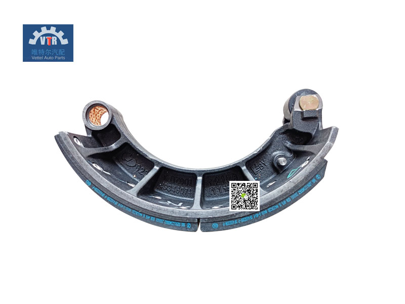 DZ90149346077   后制動蹄總成    Rear brake shoe assembly  HANDE HDZ300 Drive axle braking system SHACMAN X3000