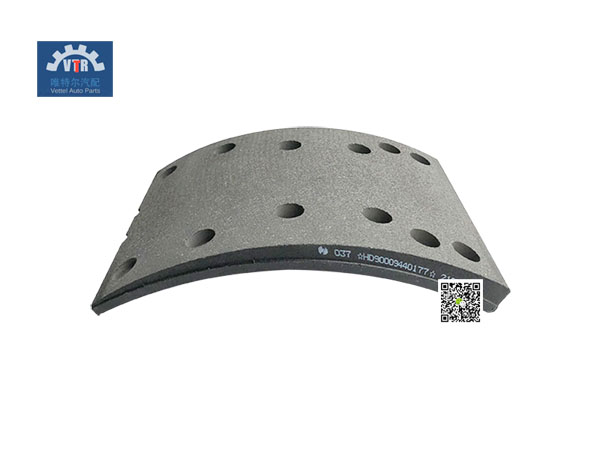 HD90009440177   制動摩擦片   Front brake friction plate  HANDE HD5.5t  Front axle Brake parts for truck running