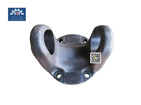 19036311062   傳動軸凸緣叉  Drive shaft flange fork  SHACMAN  Special vehicle  57加長-165端面齒  Front drive axle drive shaft parts