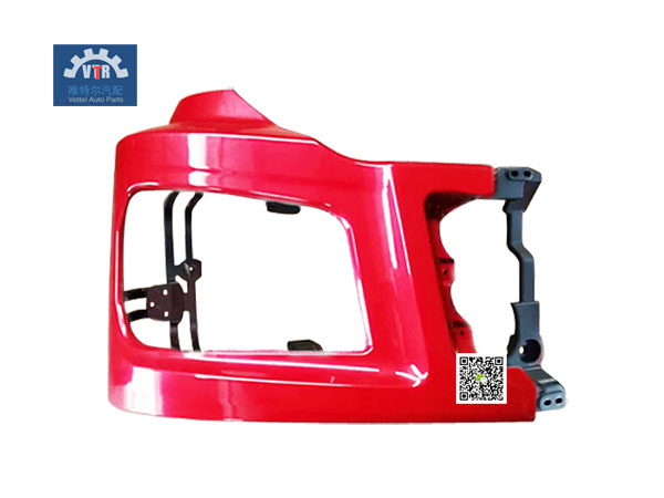 DZ96189622260   Truck chassis bumper parts 右側(cè)保險(xiǎn)杠分裝總成-鐵杠  Separate assembly for right bumper  SHACMAN  M3000  17 articles  Truck chassis bumper parts