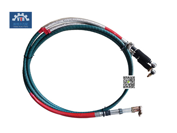 WG9725240266 選擋軟軸總成(帶隔熱裝置3400)Select soft shaft assembly HOWO WG9725240266 選擋軟軸總成(帶隔熱裝置3400)Select soft shaft assembly HOWO