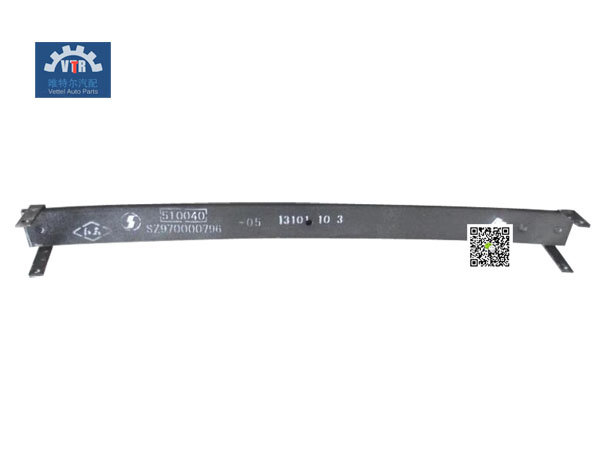 SZ97000079605  右前鋼板彈簧5片 Right front leaf spring 5 pieces SHACMAN