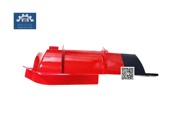 DZ97189621038  保險(xiǎn)杠右端裝飾板 Bumper right end trim plate SHACMAN  X3000 Truck body parts